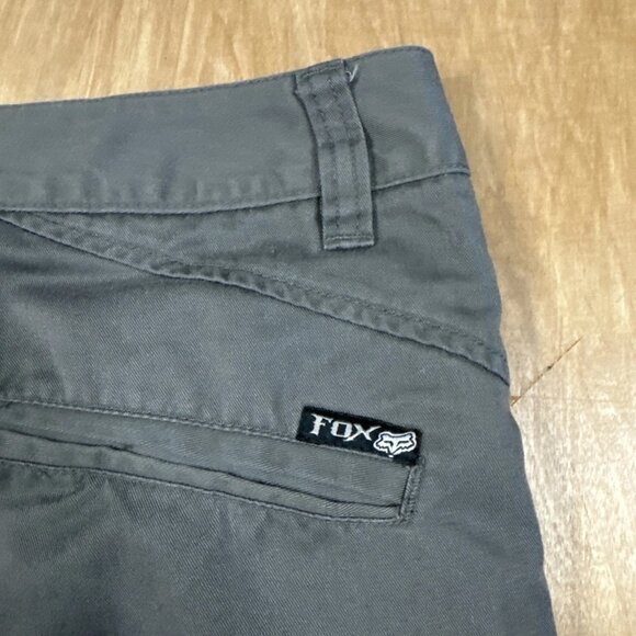 Fox Racing Men's Gray Tech Stretch Shorts Size 32 - Picture 8 of 8